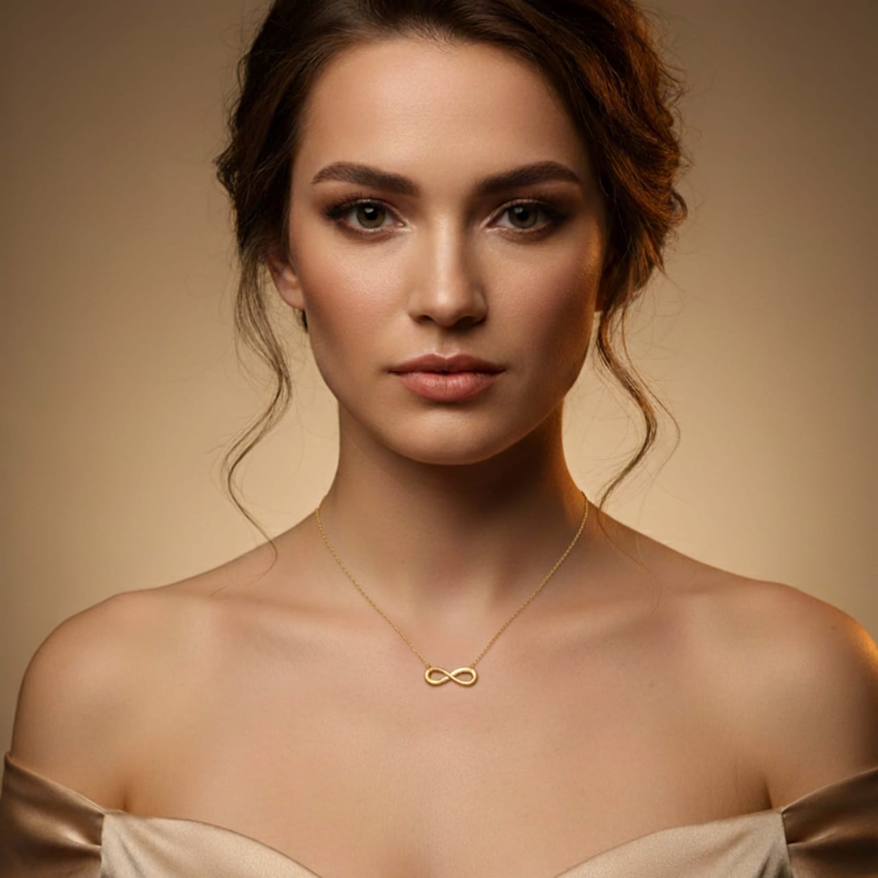 Infinity Necklace – Premium Imitation Jewellery (Anti-Tarnish) - Image 2