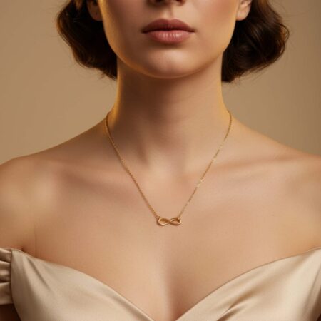 Infinity Necklace – Premium Imitation Jewellery (Anti-Tarnish)